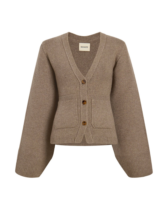 [KHAITE] Cardigan FW26 8267600216 BARLEY