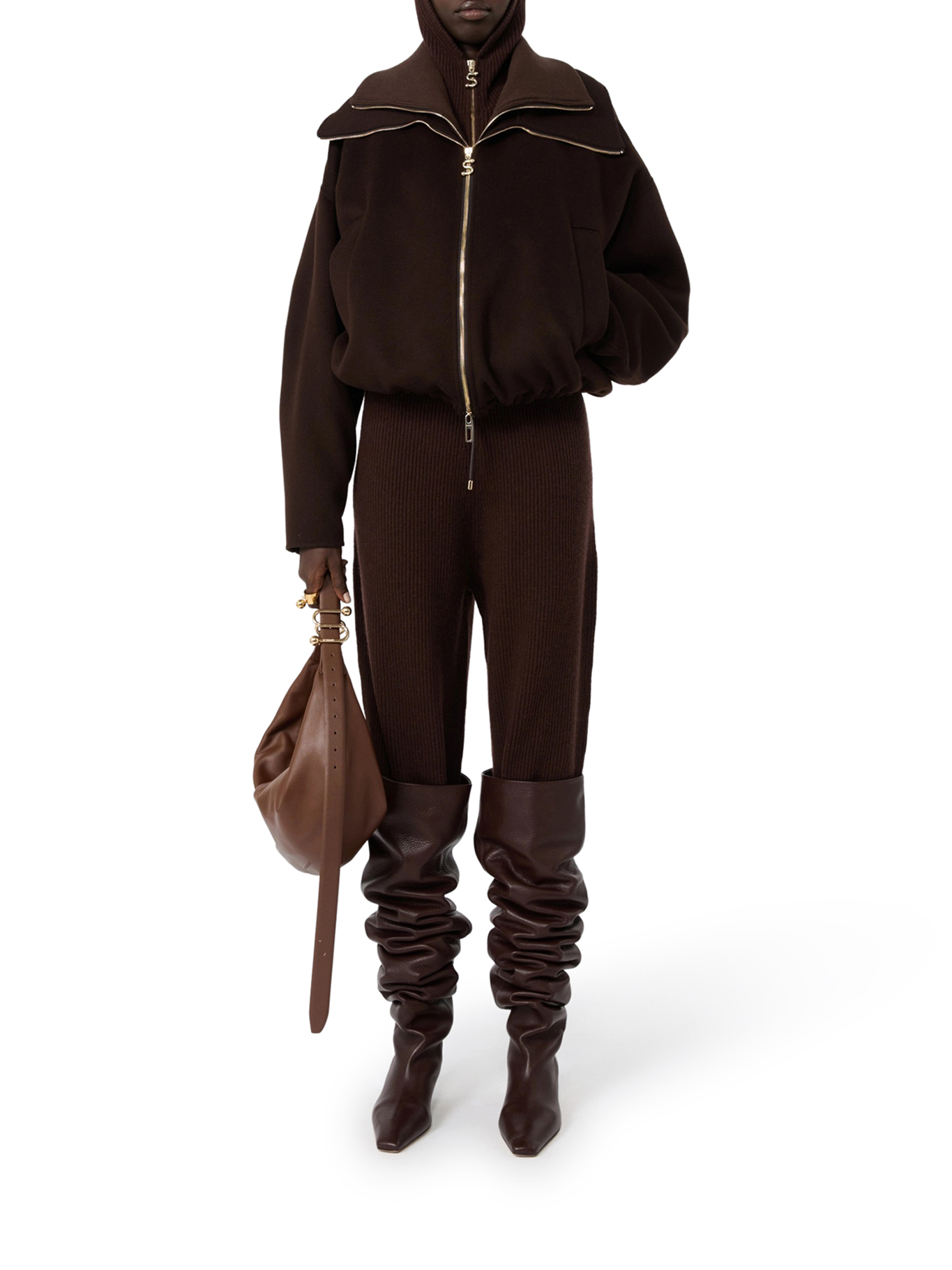 [SPORTMAX] Jacket FW26 2622086012600038 CIOCOLATE