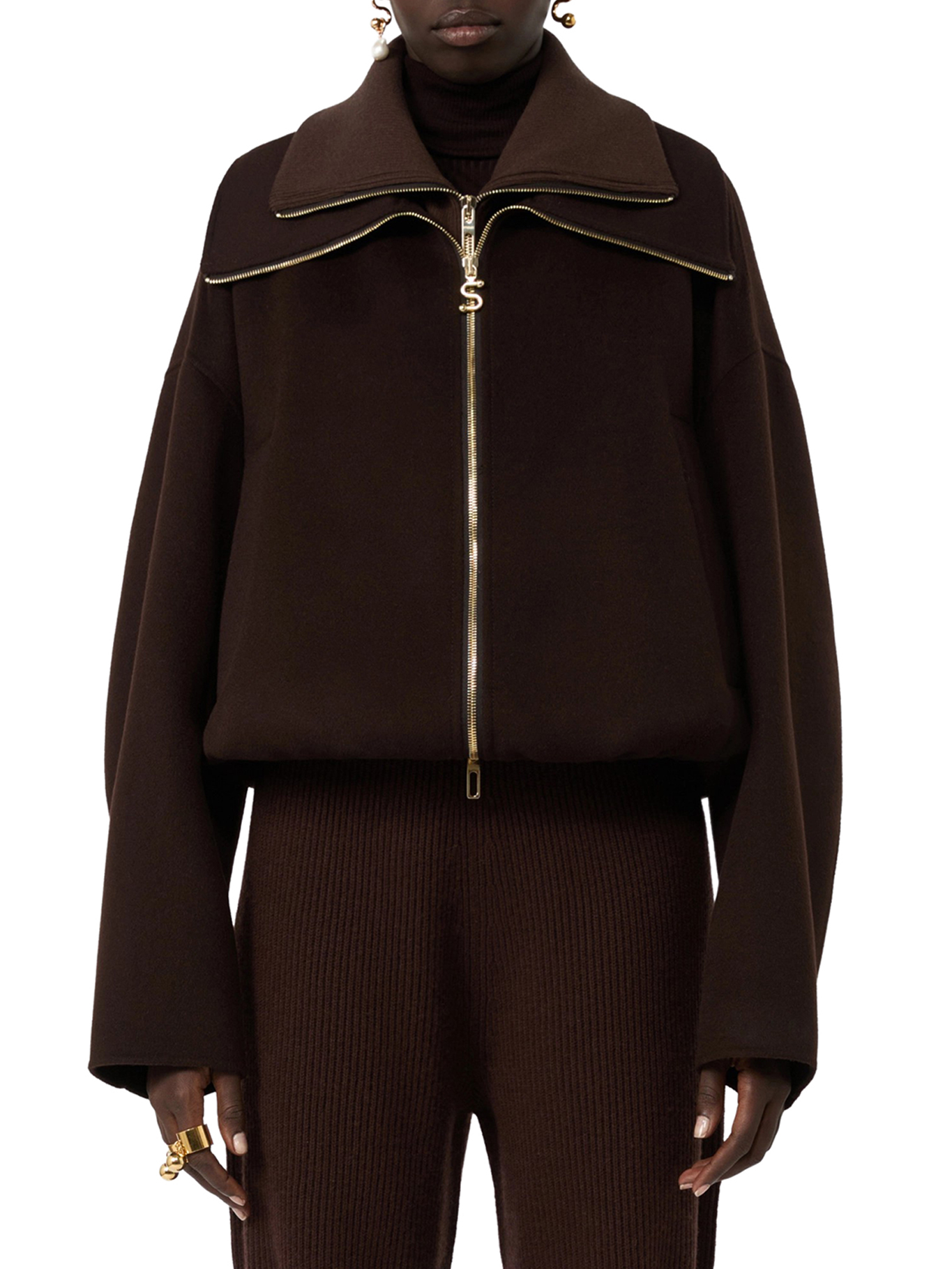[SPORTMAX] Jacket FW26 2622086012600038 CIOCOLATE
