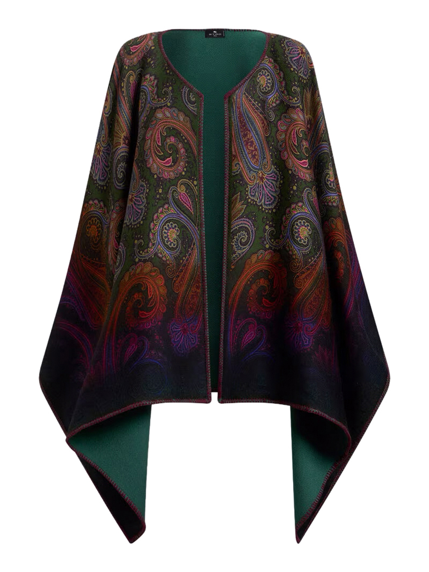 [Etro] Cape FW26 WRBD0029AK14OX0893 GREEN