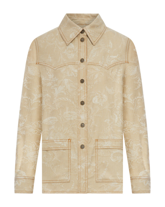 [Etro] Shirt SS26 WRNE000999TJEK7S9820S9820 BEIGE
