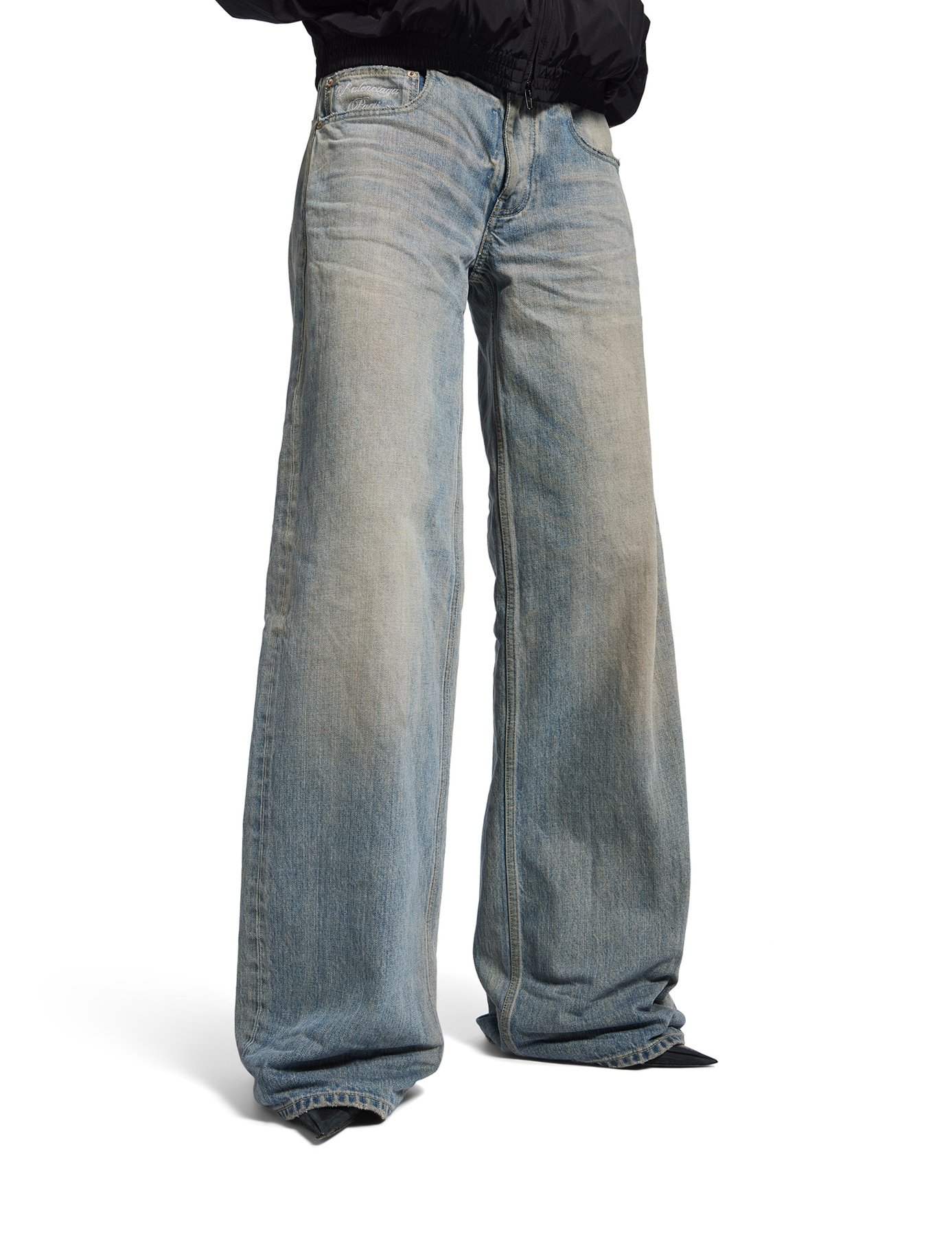 [Balenciaga] Jeans SS26 857231TQW556379 OUTBACK BLUE