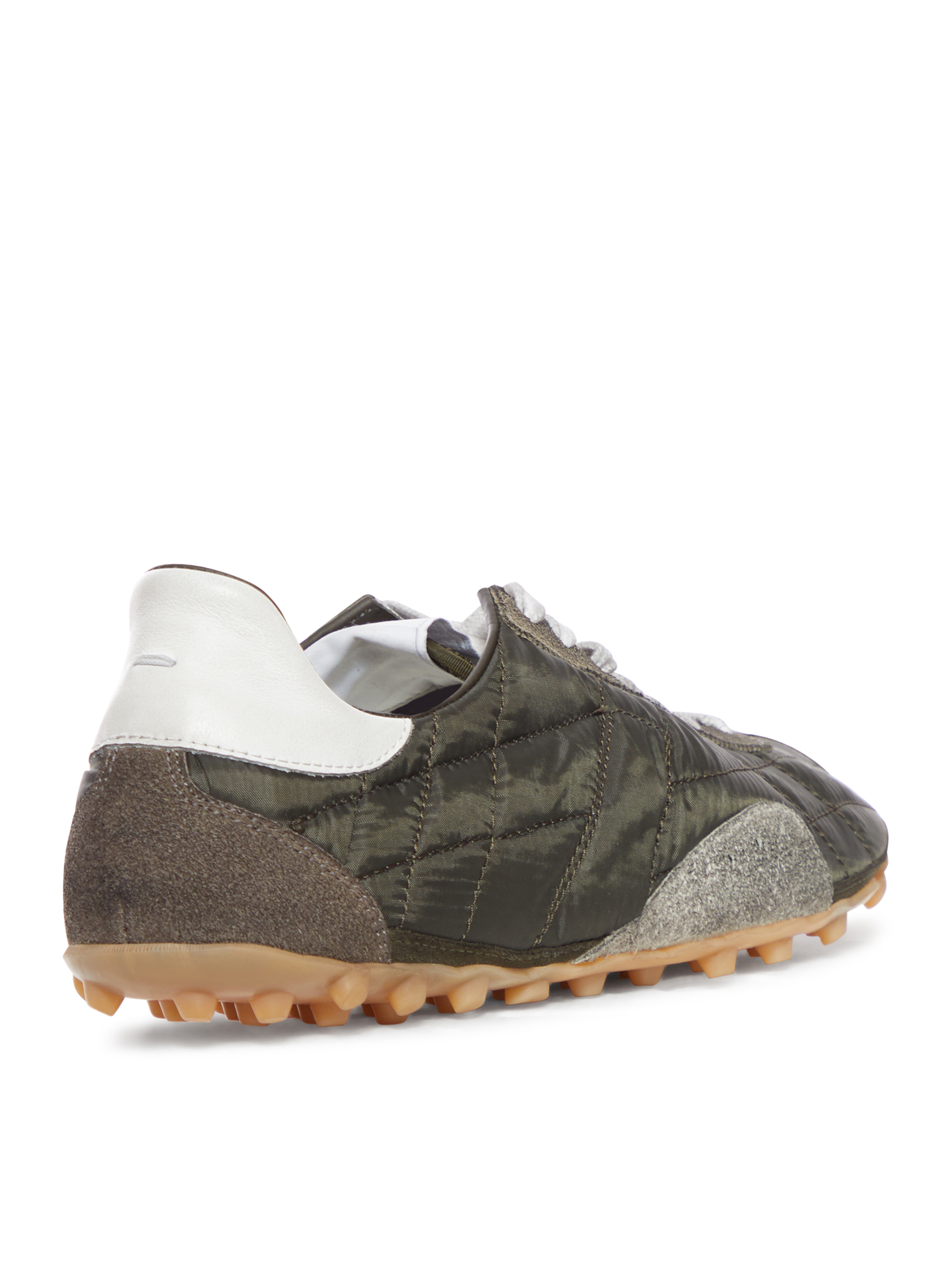 [Maison Margiela] Sneakers SS26 S57WS0514P7415HB069 DARK GREEN WHITE GREY