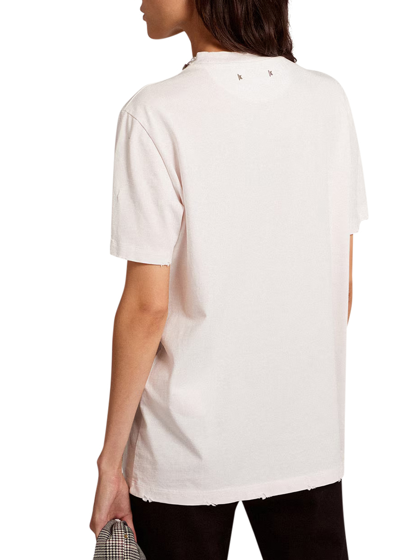 [GOLDEN GOOSE DELUXE BRAND] T-shirts FW26 GWP01220P00067310363 VINTAGE WHITE