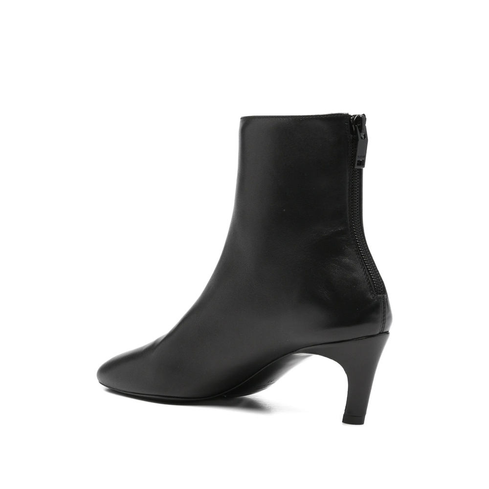 [TOTEME] Ankle Boots FW26 263-WAS0354 LE0231-001 BLACK