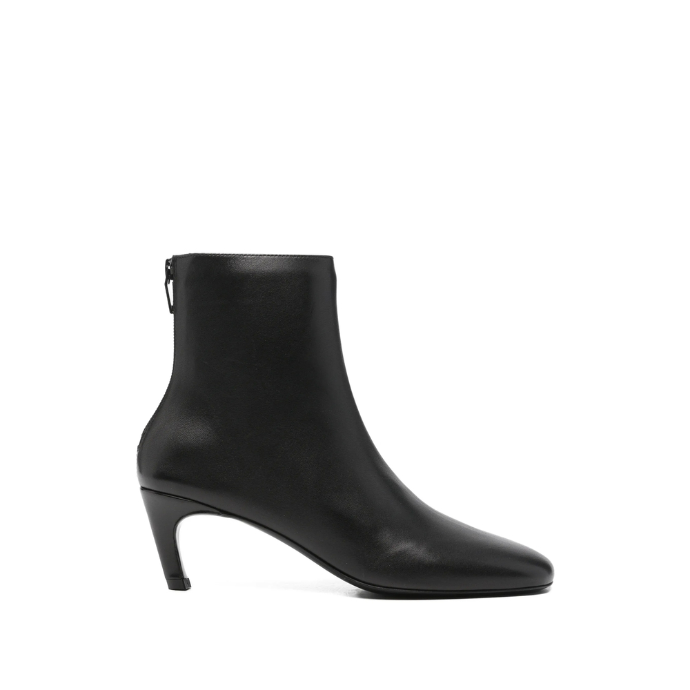 [TOTEME] Ankle Boots FW26 263-WAS0354 LE0231-001 BLACK