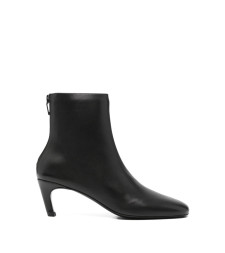 [TOTEME] Ankle Boots FW26 263-WAS0354 LE0231-001 BLACK