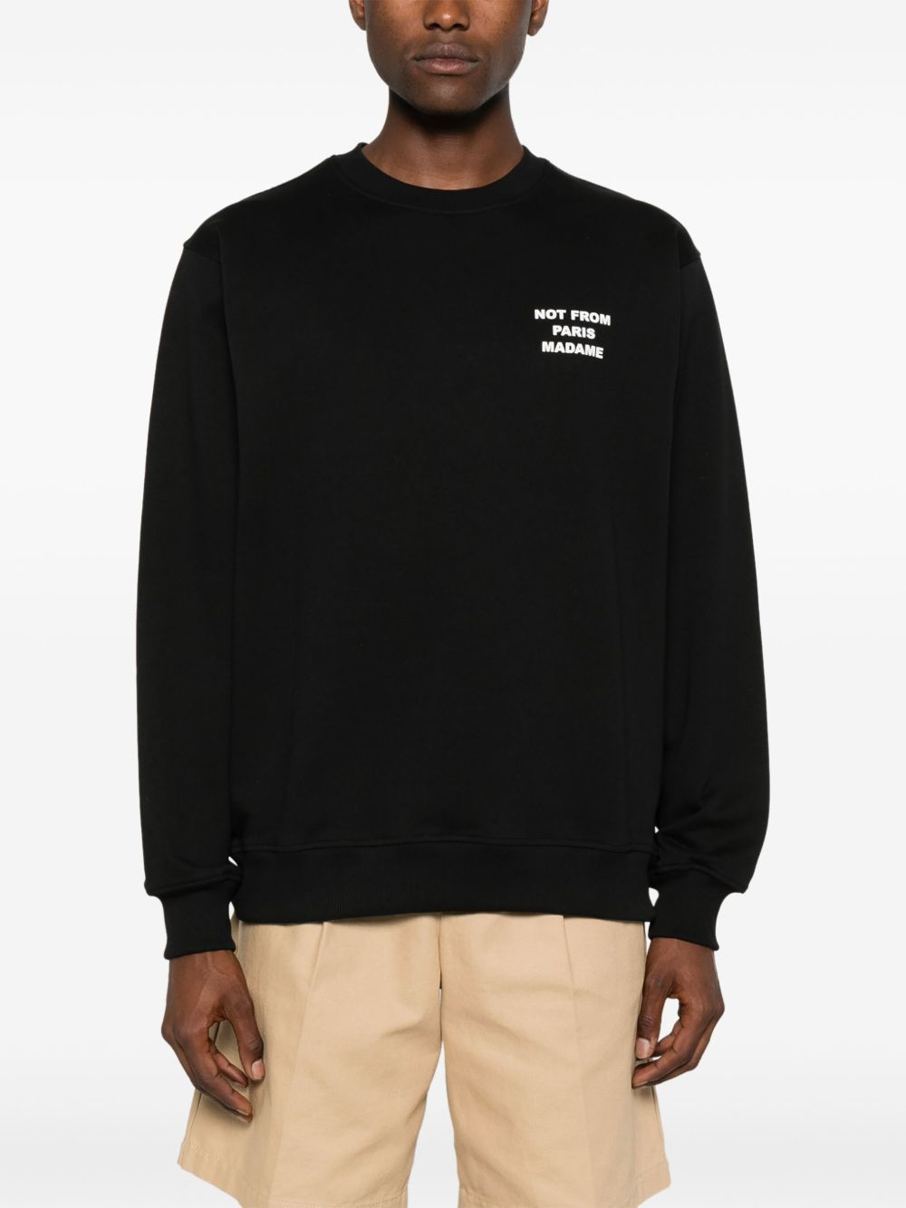 [DROLE DE MONSIEUR] Sweatshirt FW26 PERMSW149CO127BL