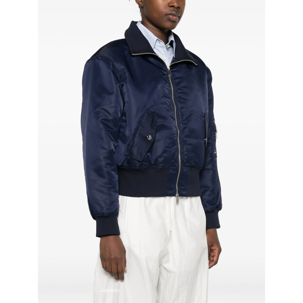 [THE FRANKIE SHOP] Bomber jacket FW26 STORM  NAVY