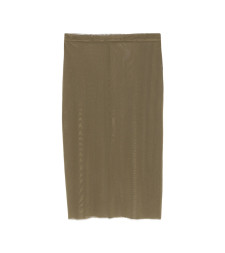[THE FRANKIE SHOP] Midi skirt FW26 SUVA SHEER  KHAKI
