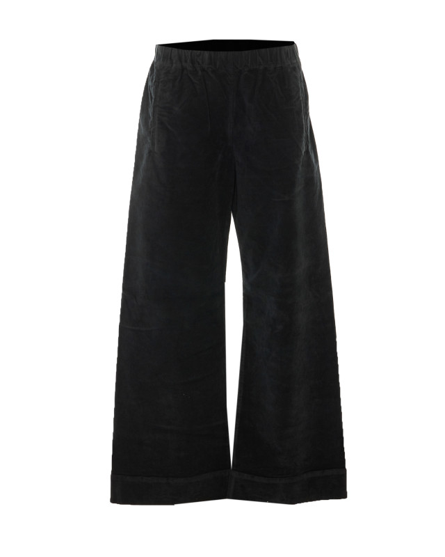 [TRUE AVENUE] Jeans FW26 PENSILSMOOTHVELVETBLACK