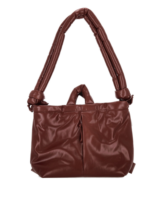 [OLEND] Tote bag FW26 ONAVEGANLEATHERBAGCHOCOLATE