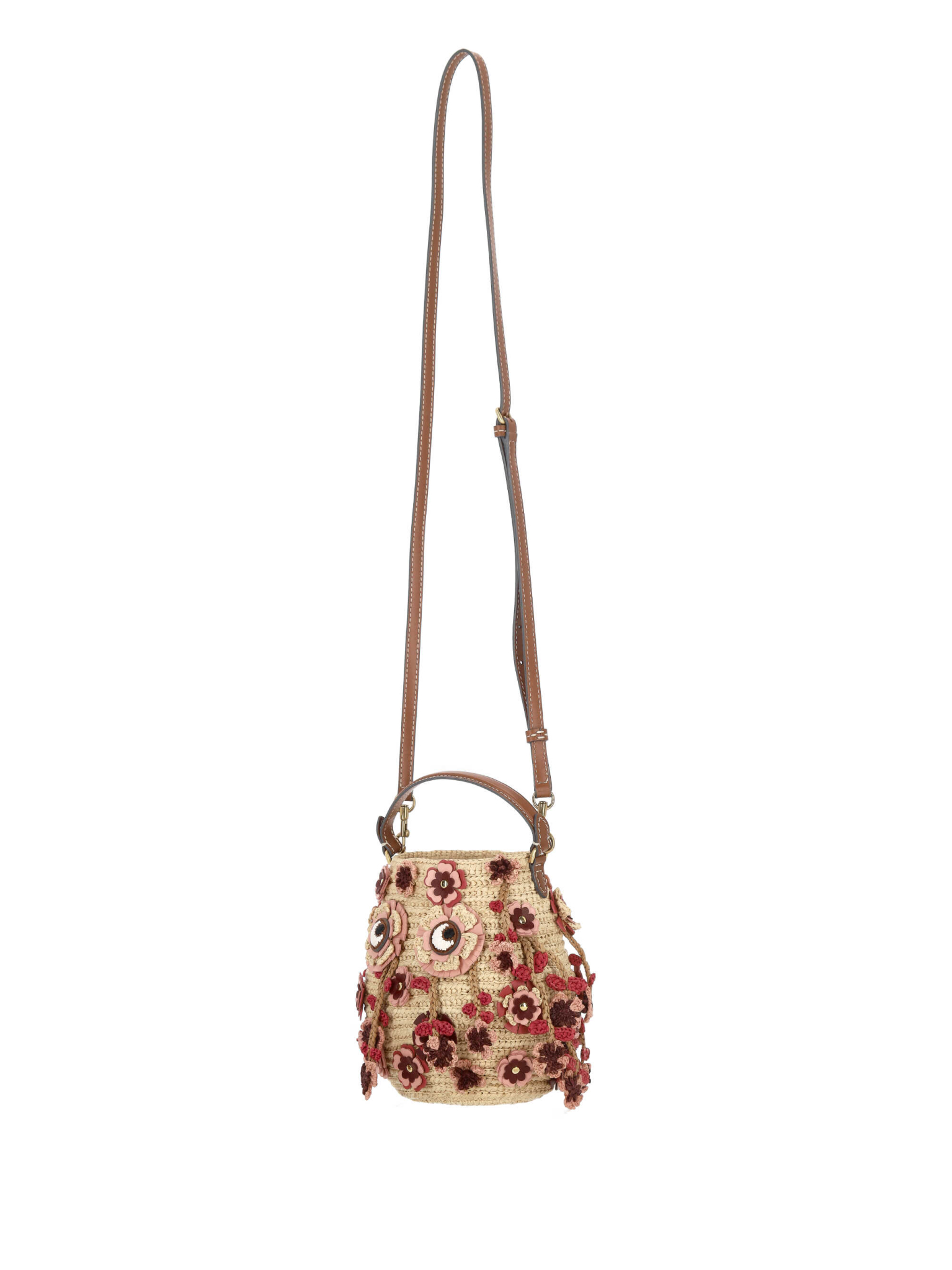 [Anya Hindmarch] Cross body bag FW26 206884NATURAL/PINK