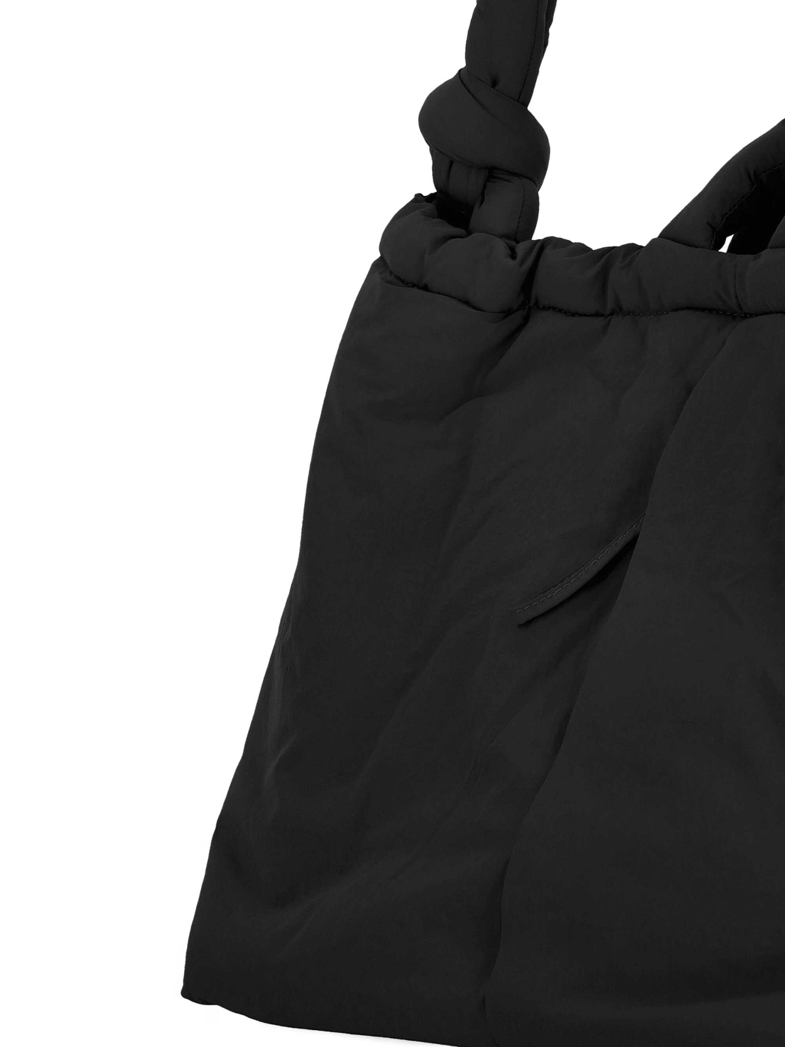 [OLEND] Shoulder bag FW26 LARGEONASOFTBAGBLACK