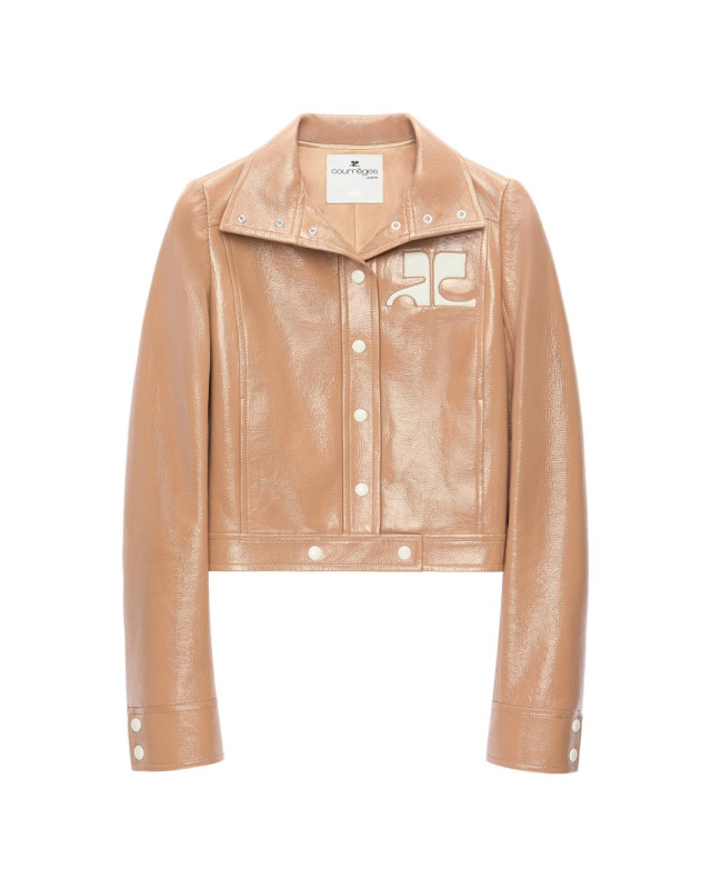 [Courreges] Leather Jacket FW26 223CBL005VY00141091