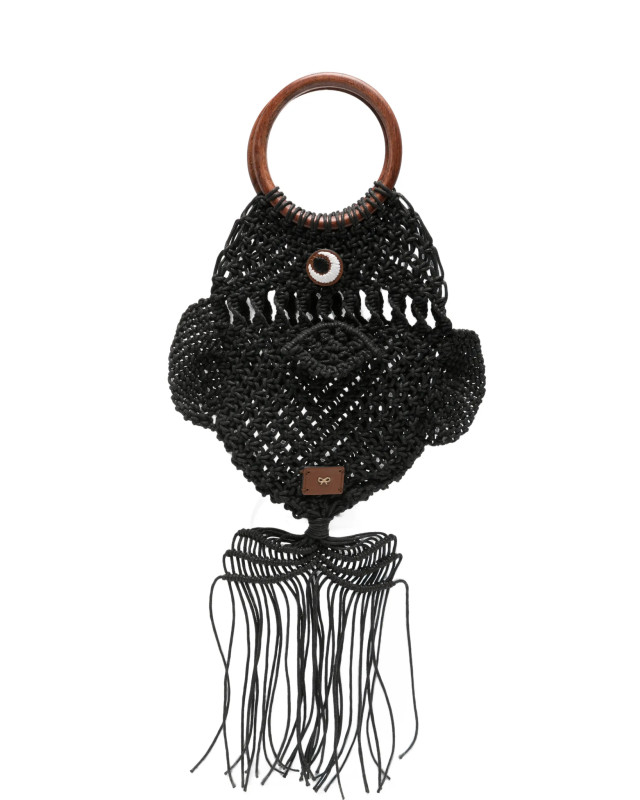 [Anya Hindmarch] Keyring FW26 207560BLACK