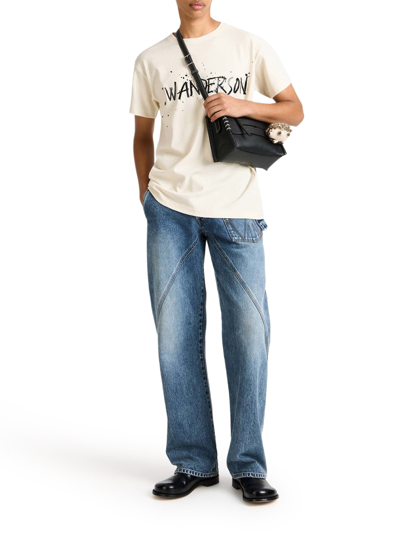 [J.W.Anderson] T-shirts Short Sleeve FW26 JT0307PG1936241 ECRU
