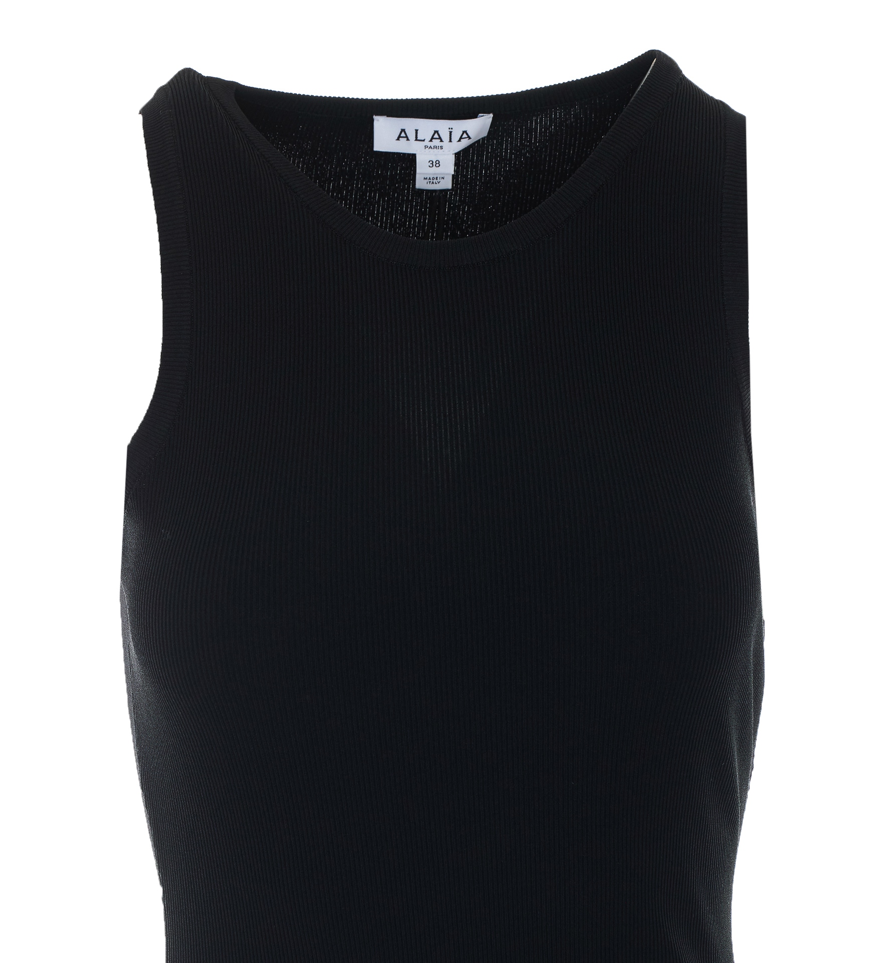 [Alaia] Sleeveless dress FW26 AA9R2937K219C995