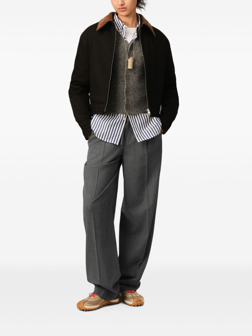 [Ami Paris] Trousers FW26 UTR918WV0211A189