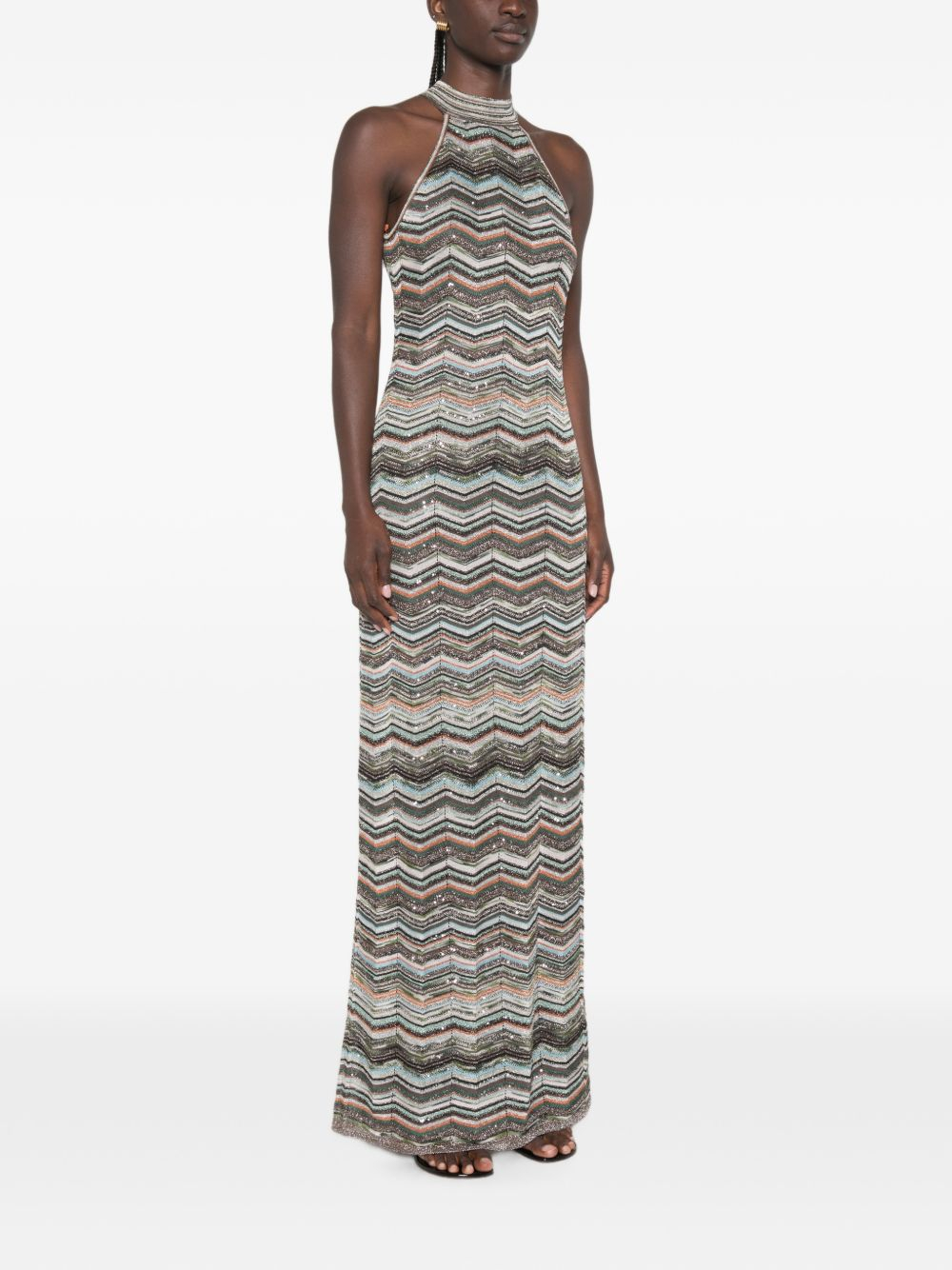 [MISSONI] Sleeveless dress FW26 DS26WG29BK01KSSMSPO