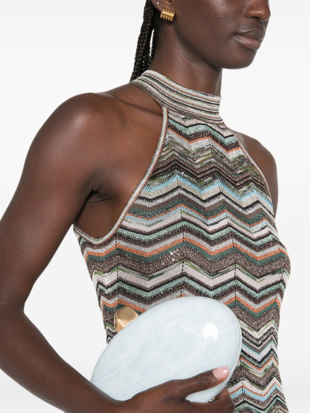 [MISSONI] Sleeveless dress FW26 DS26WG29BK01KSSMSPO