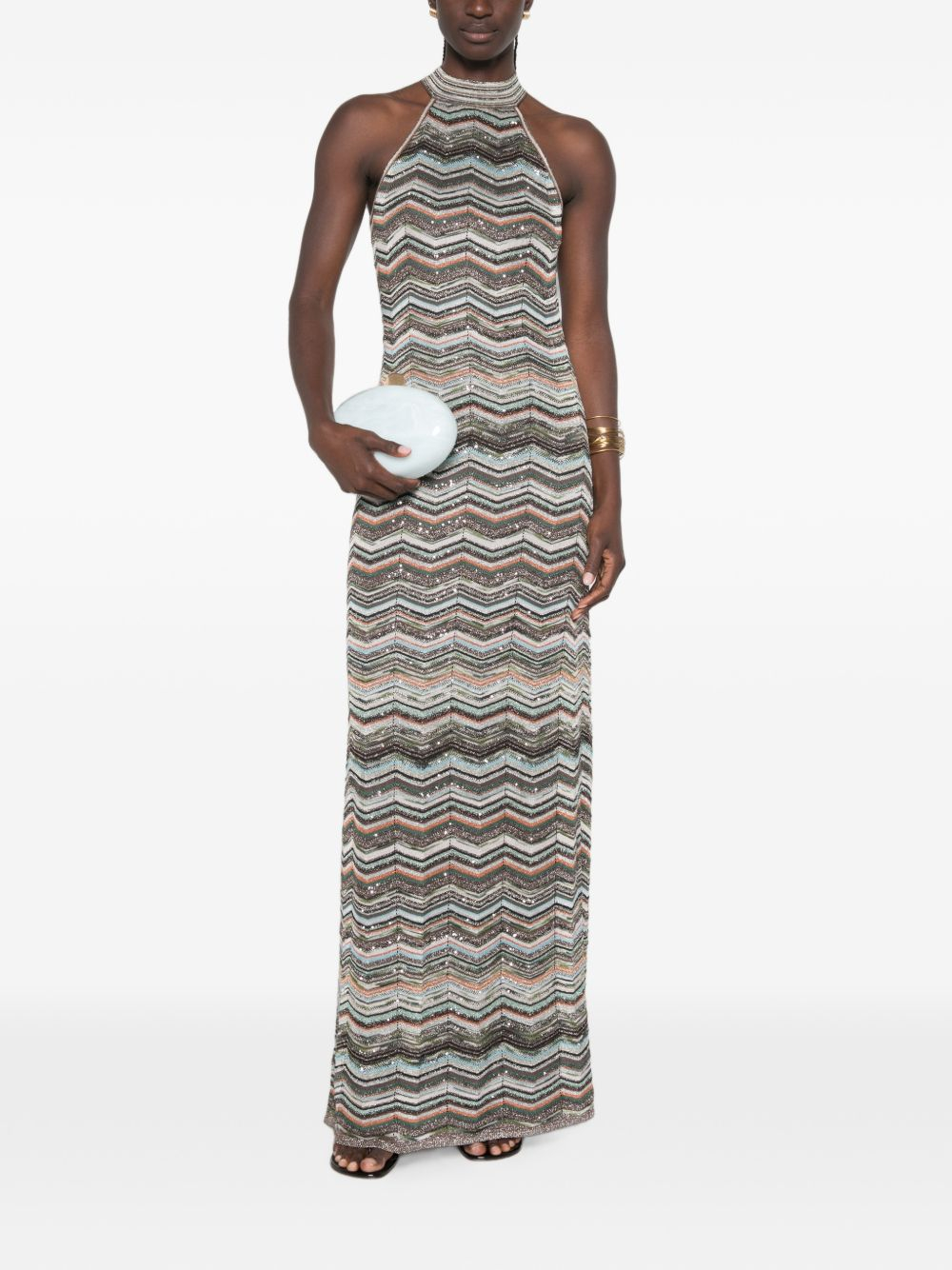 [MISSONI] Sleeveless dress FW26 DS26WG29BK01KSSMSPO