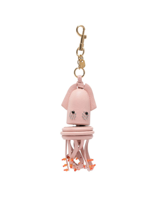 [Anya Hindmarch] Keyring FW26 208444PINK