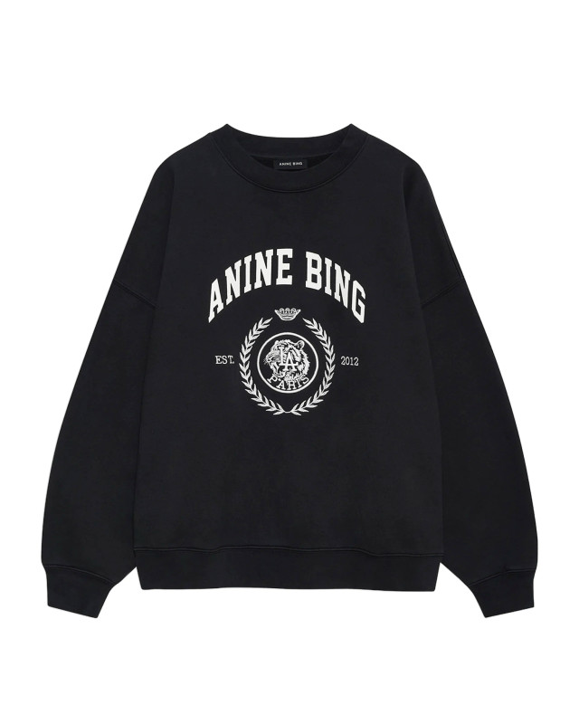 [Anine Bing] Sweatshirt FW26 A0812679VTG3VINTAGE BLACK