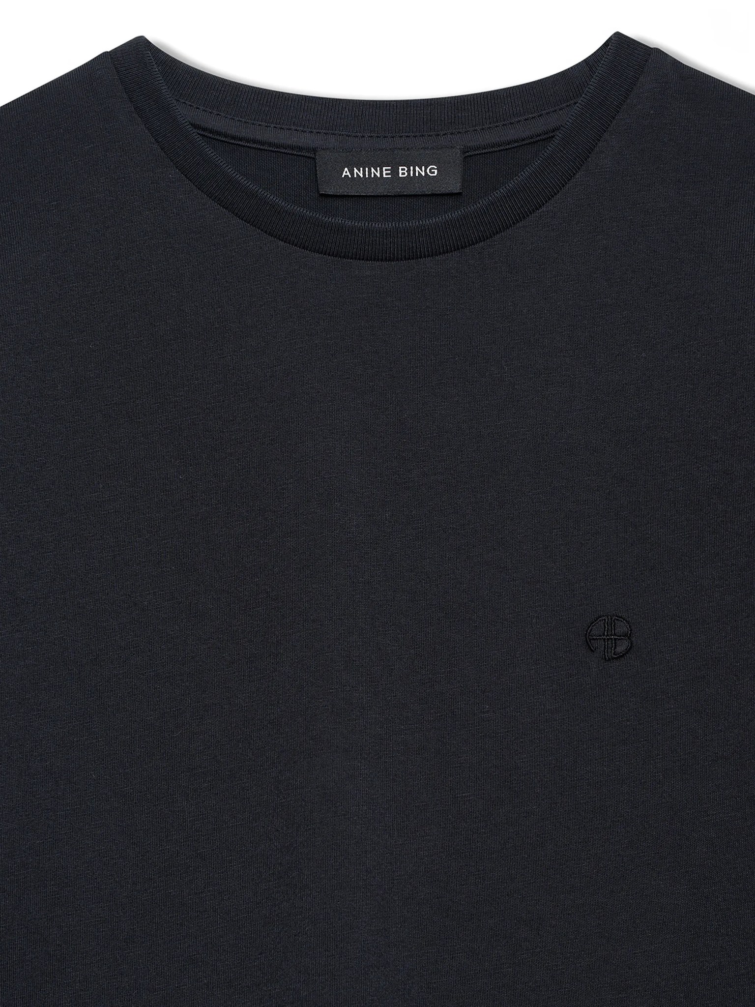 [Anine Bing] T-shirts Short Sleeve FW26 A0812680BLK26BLACK