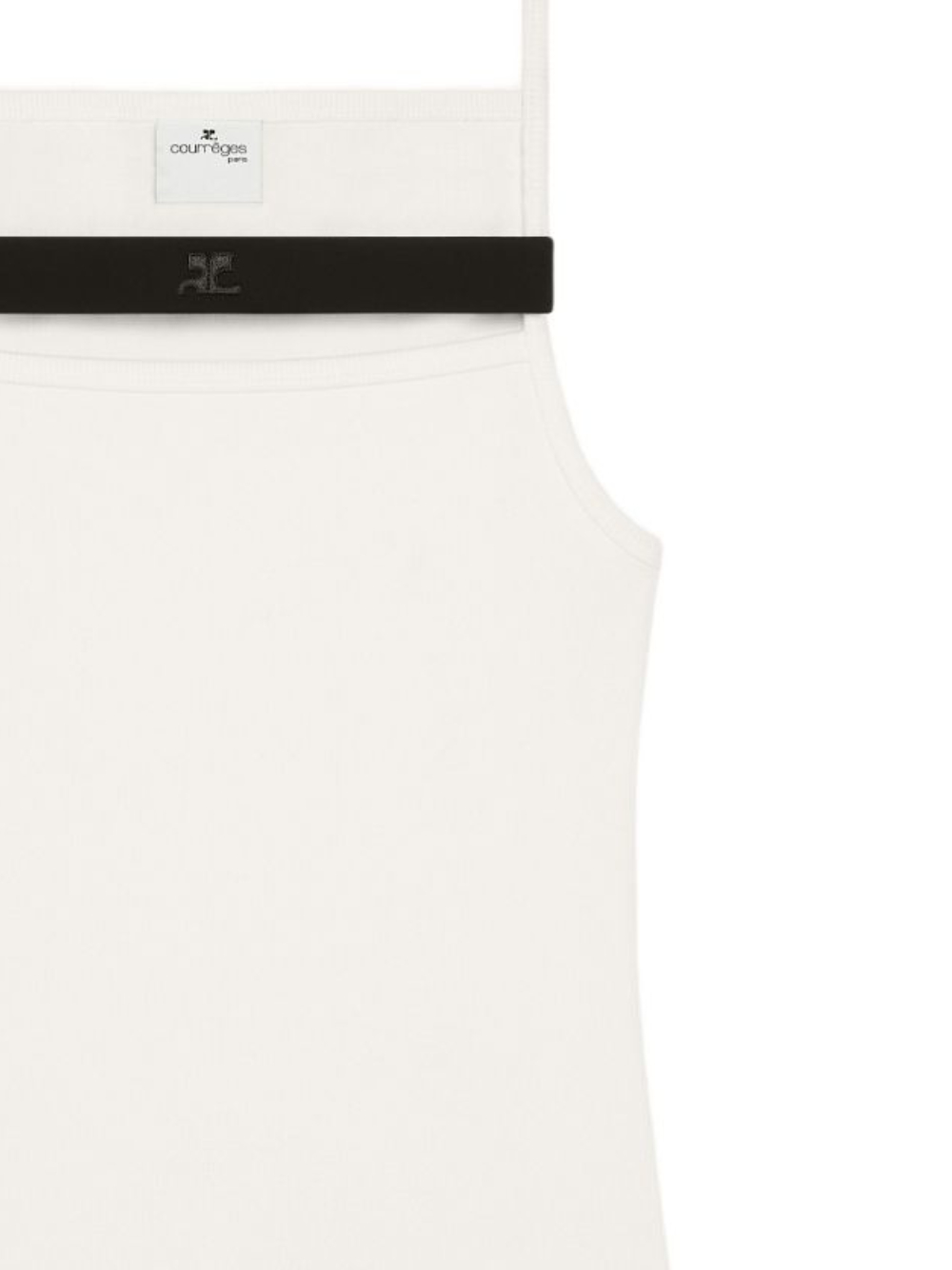 [Courreges] Tank top FW26 326JDE175JS01940098