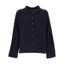 [SOFT GOAT] Shirts Long Sleeve FW26 24653NAVY