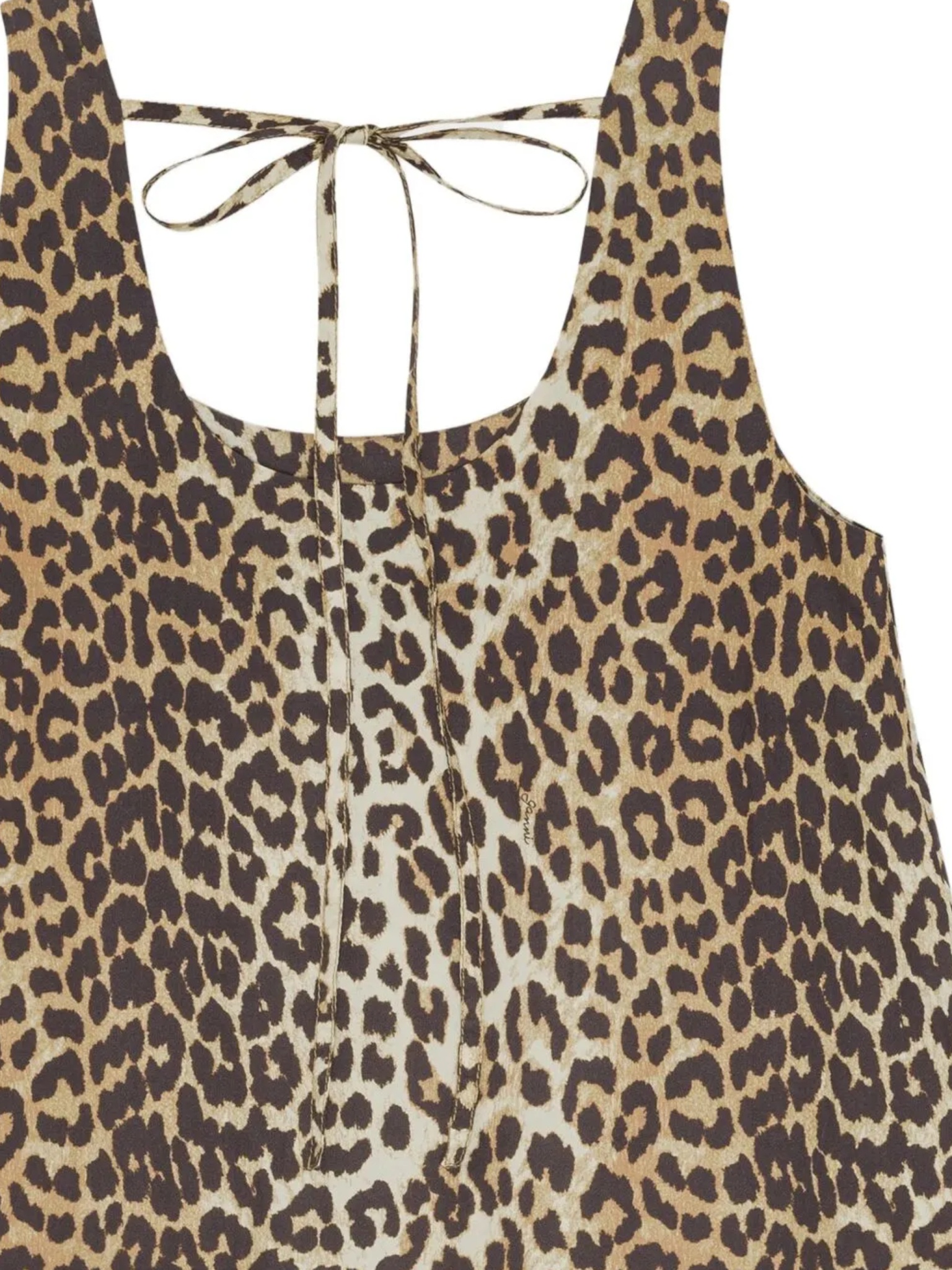 [GANNI] Sleeveless dress FW26 A1030760859