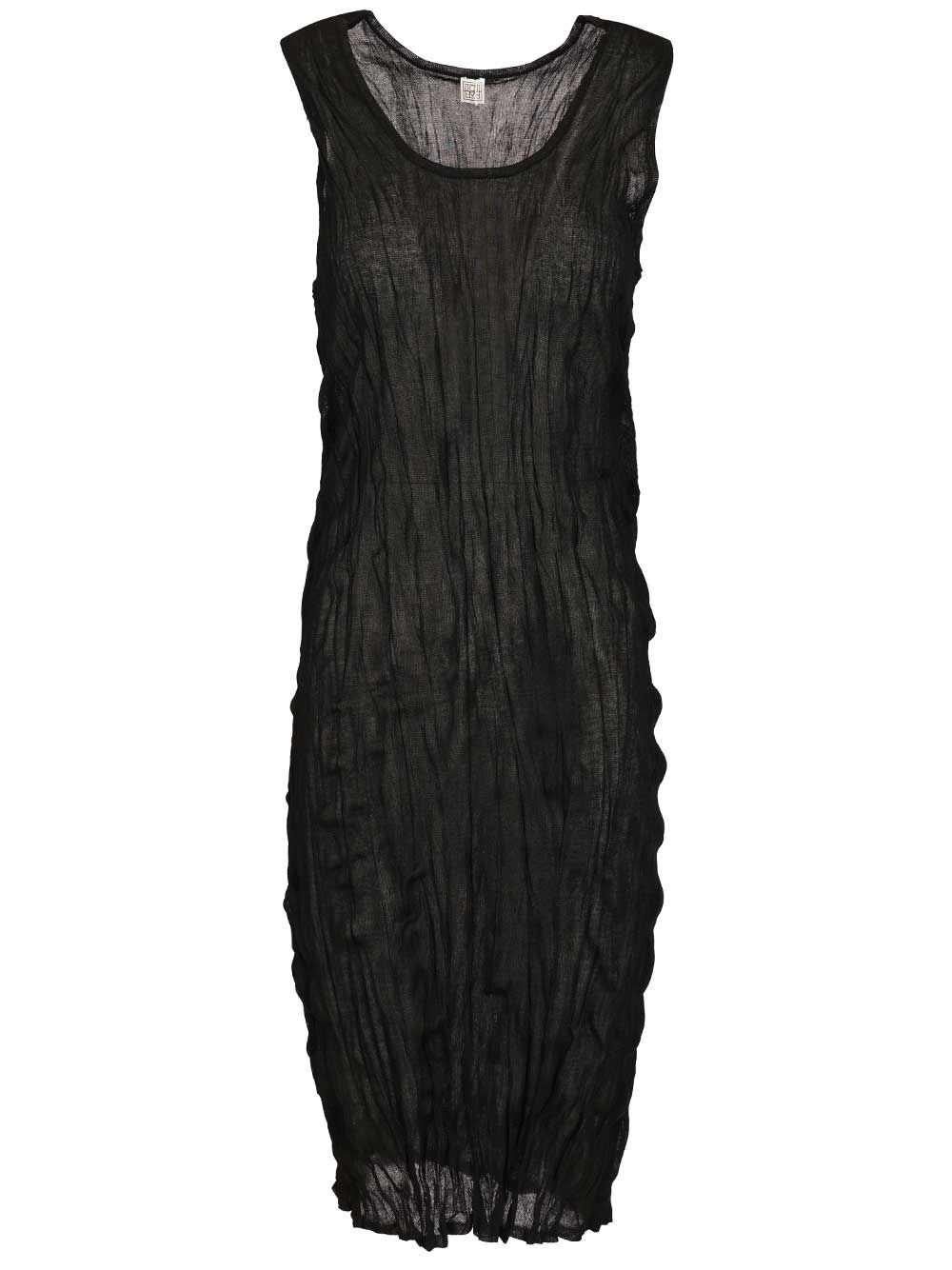 [TOTEME] Sleeveless dress SS26 262-WRD0343-YA0244001