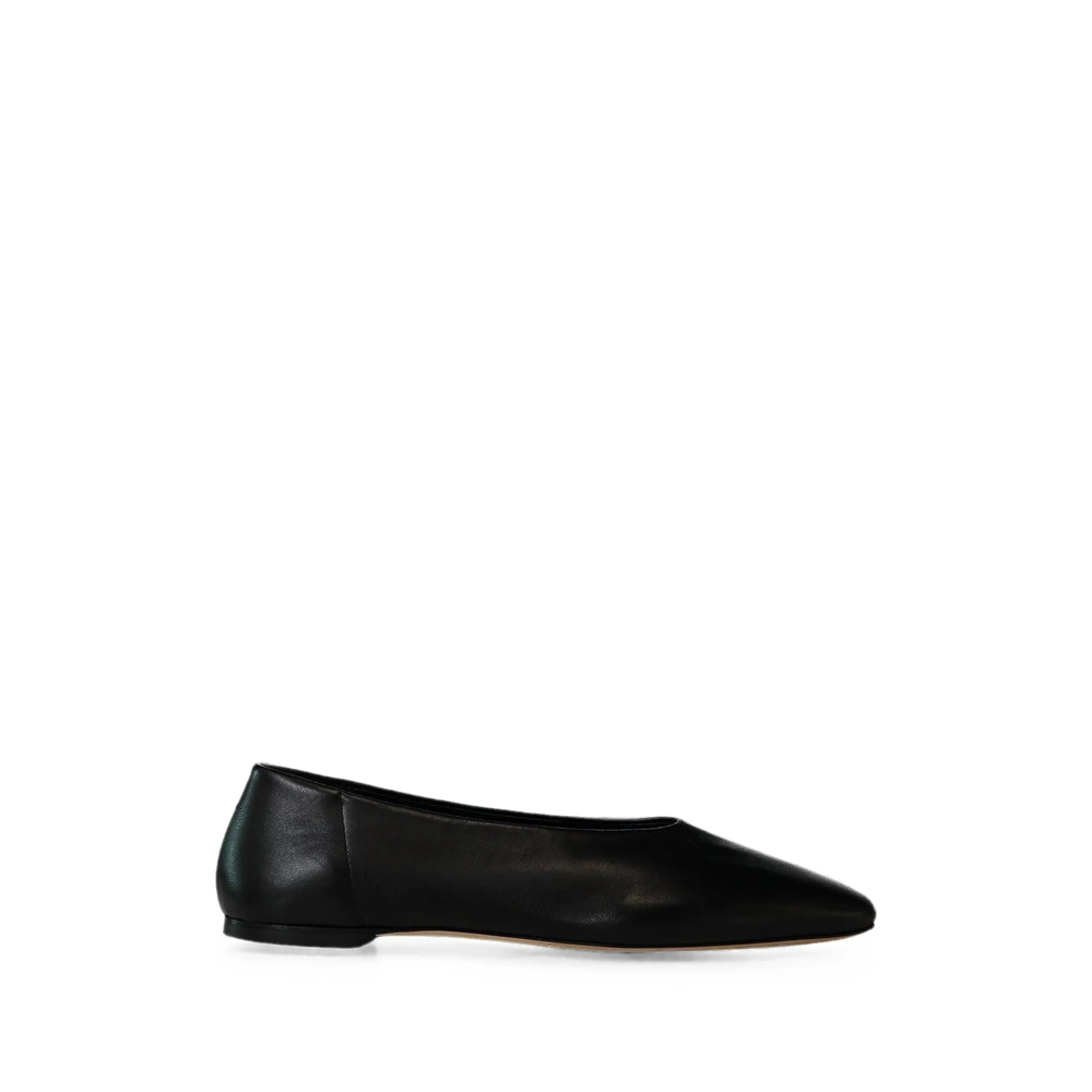 [TOTEME] Flat shoes FW26 263-WAS0313 LE0210-001 BLACK
