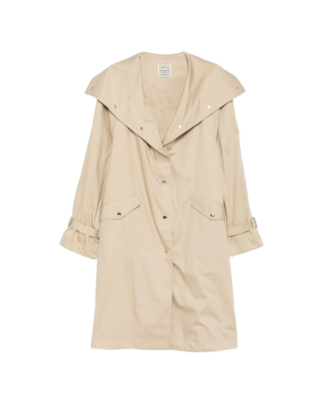 [TOTEME] Trench Coat FW26 263-WRO0283 FB0564-072 BEIGE