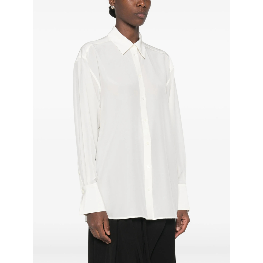 [TOTEME] Shirt FW26 263-WRT0891 FB0115-059 OFFWH
