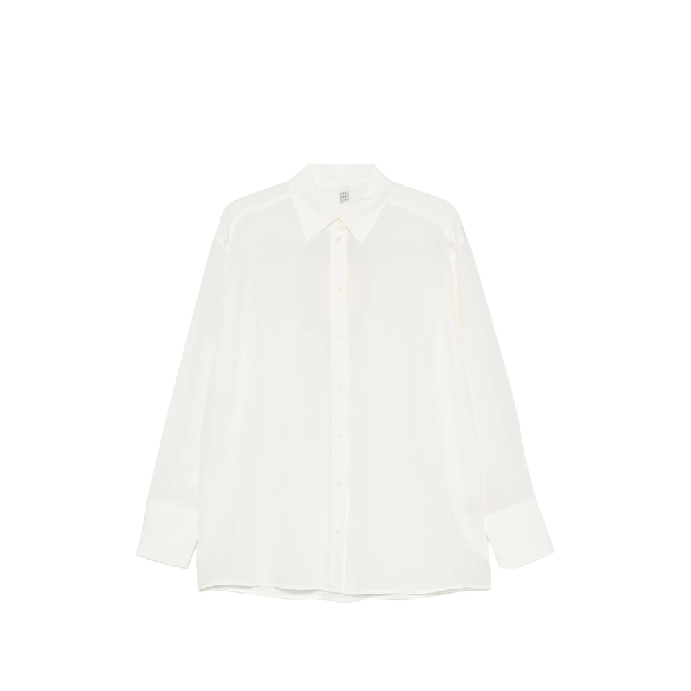 [TOTEME] Shirt FW26 263-WRT0891 FB0115-059 OFFWH