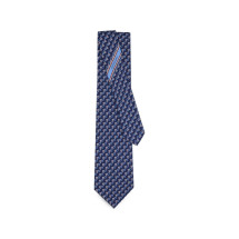 [Ferragamo] Tie FW26 351419 0794424 NAVY