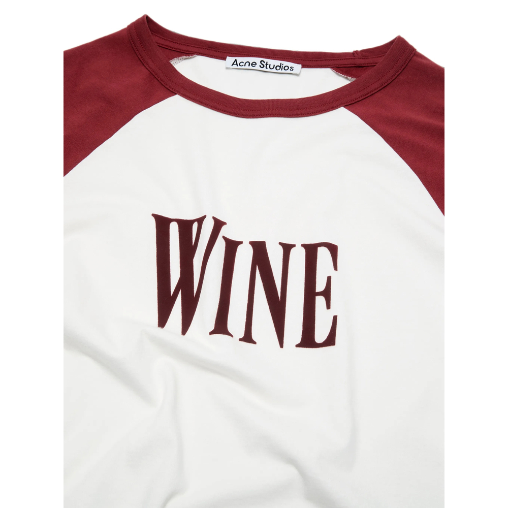 [Acne Studios] T-shirts FW26 CL0490  BUWHI