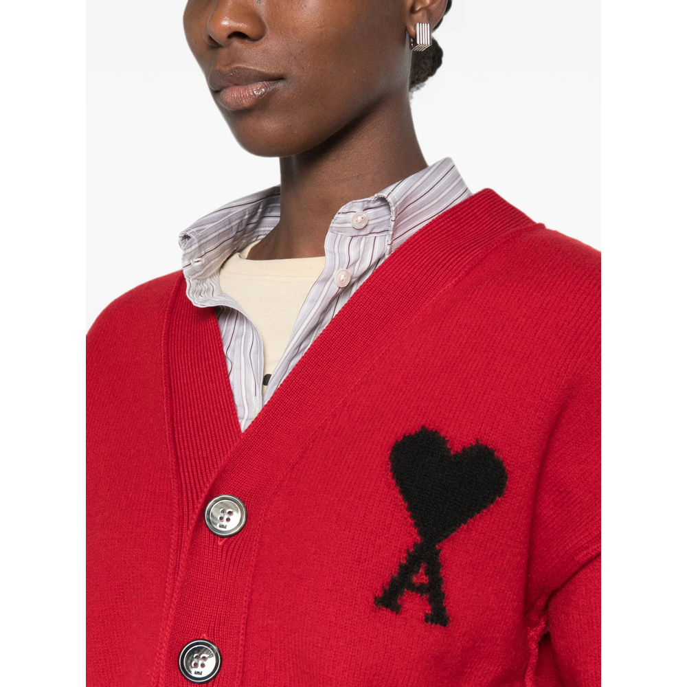 [Ami Paris] Cardigan FW26 UKC367.018  A252