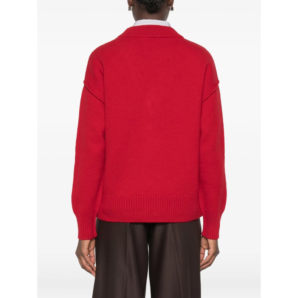 [Ami Paris] Cardigan FW26 UKC367.018  A252