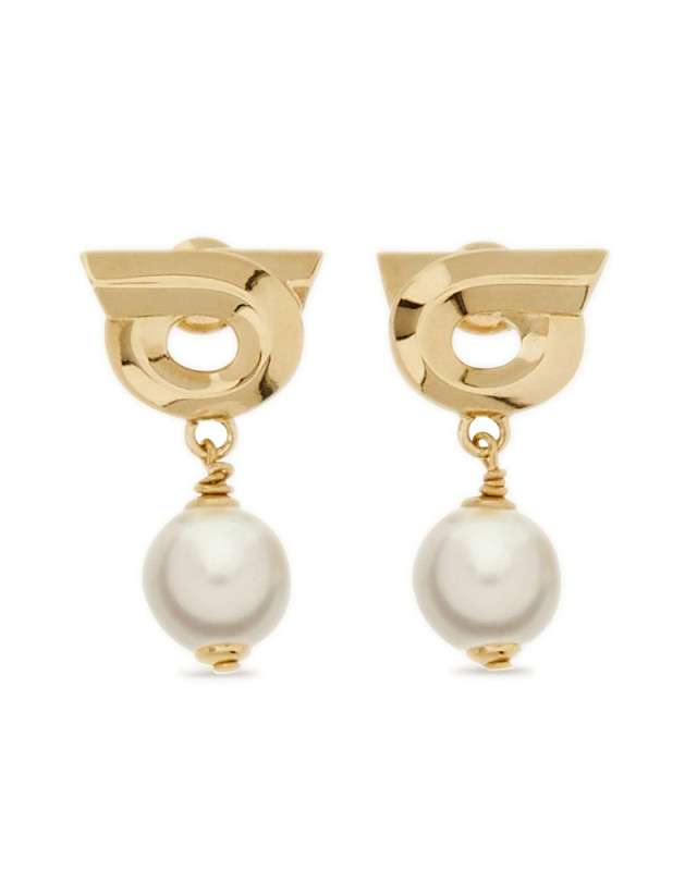 [Ferragamo] Earring FW26 760780 0776601 OROPE