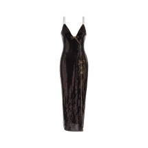 [Alessandra Rich] Long sleeve dress FW26 FABX4397F4879 0900