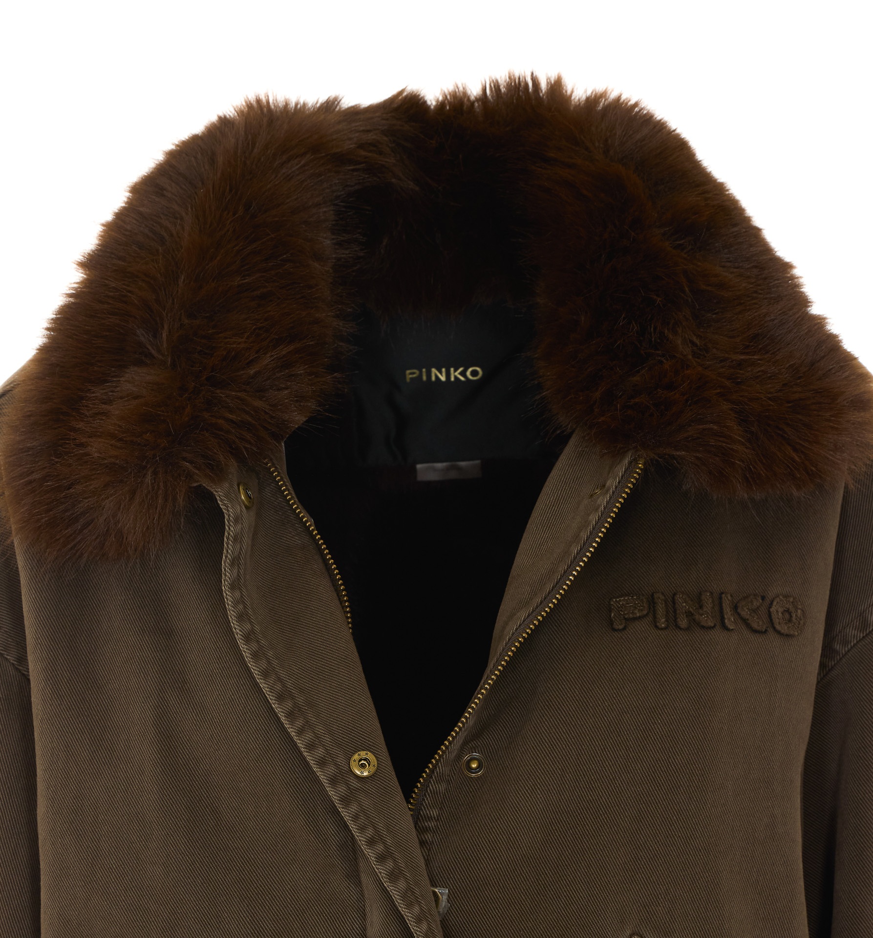 [PINKO] Fur Jacket FW26 107219A3GVL64