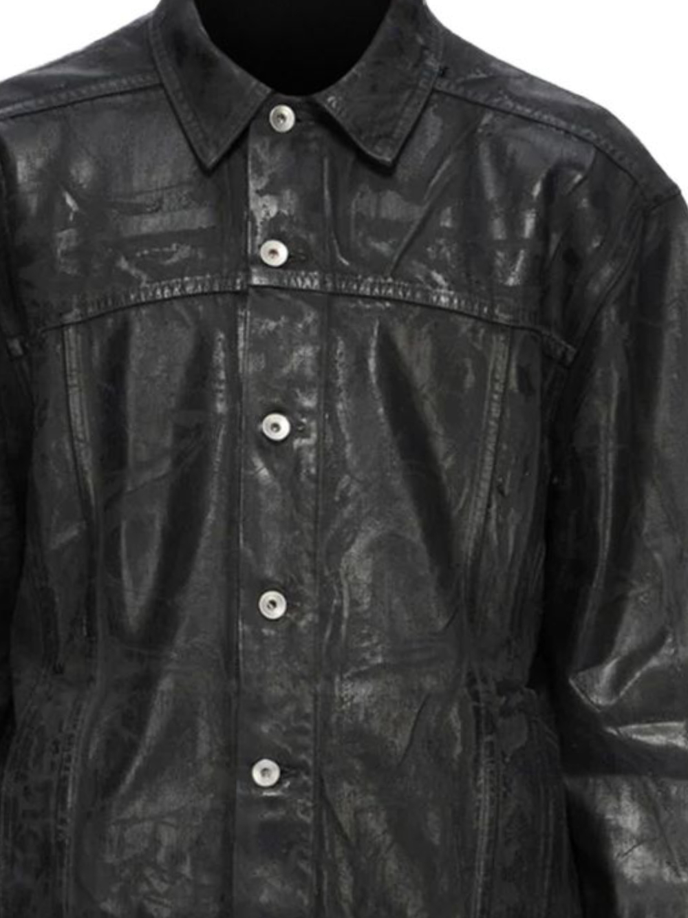 [RICK OWENS DRKSHDW] Leather Jacket FW26 DU02F6761BMC09