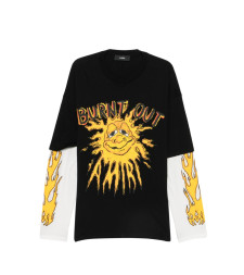 [Amiri] T-shirts Long Sleeve FW26 AMTOJR1151001