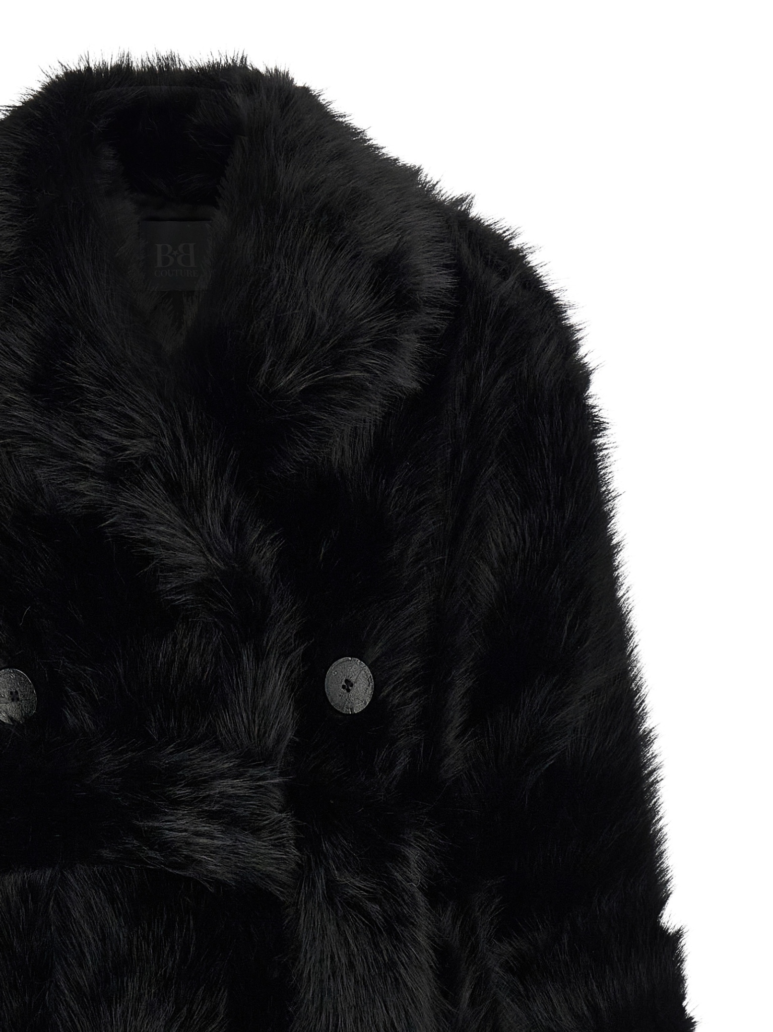 [B&B Couture] Fur Jacket FW26 JACKIETRENCHBLACK