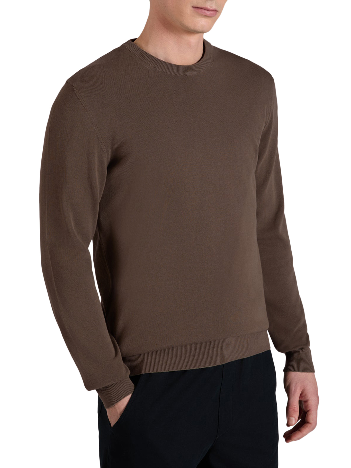 [Zanone] Knitwear SS26 810234ZY318Z4759 BROWN