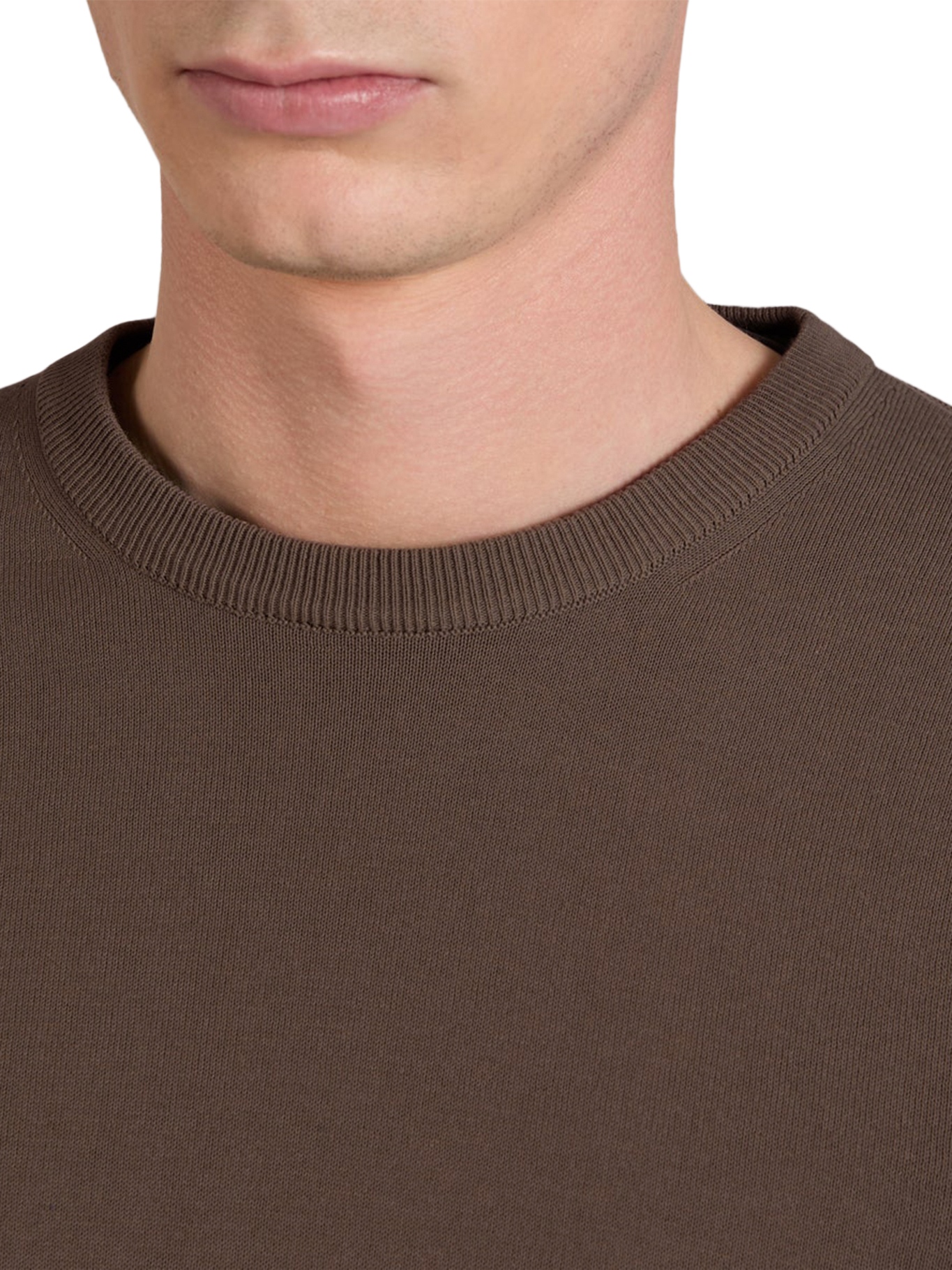 [Zanone] Knitwear SS26 810234ZY318Z4759 BROWN