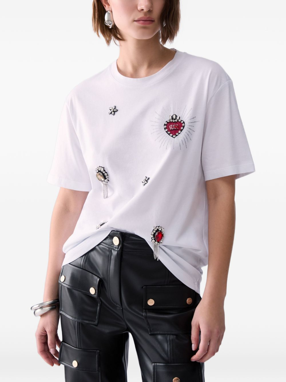 [Liu Jo] T-shirts Short Sleeve FW26 WF6324 J0088 L9437